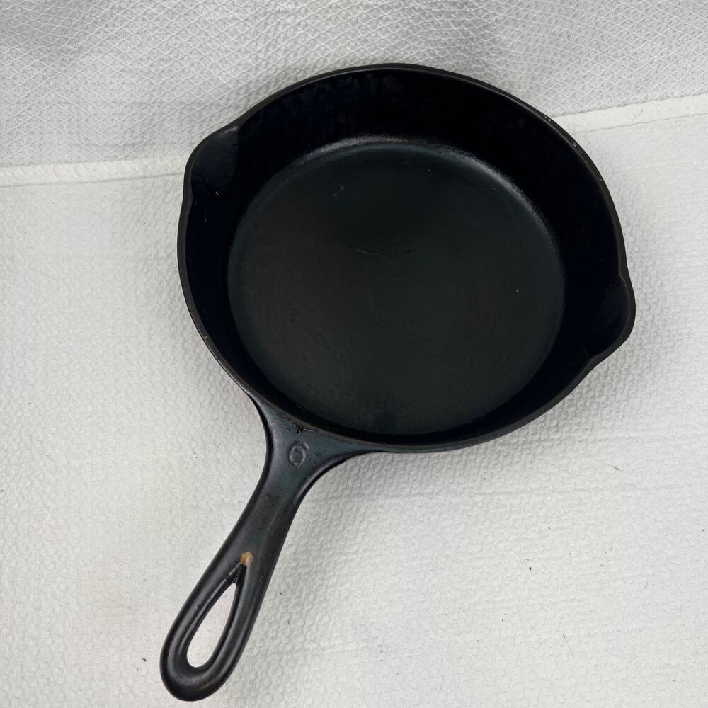 Vintage Wagner Ware Sidney-O No 6 Cast Iron Skillet 1056 USA 1935-1959